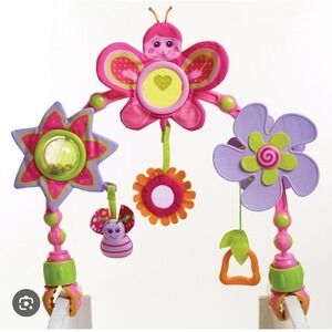 Tiny Love Tiny Princess Butterfly Musical Stroller Arch New In Box